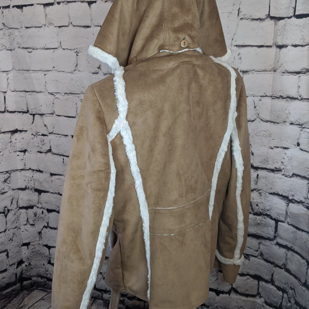 Anthropologie IDRA FauxShearling Coat - Picture 4 of 9